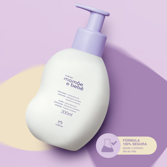 Hidratante Corporal Mamãe Bebê - Relaxante Natura 200ml